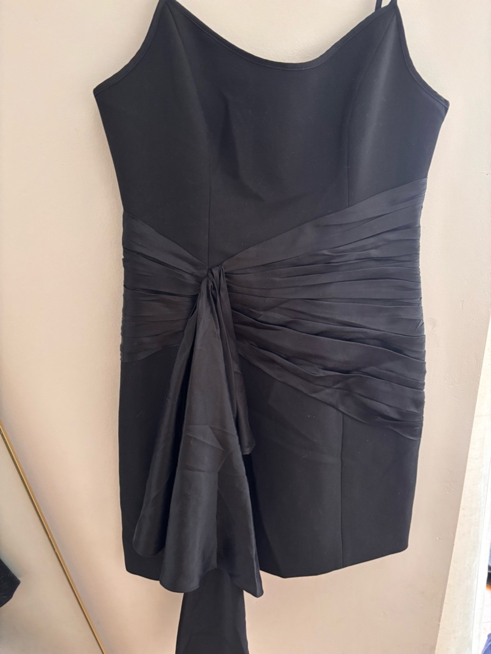 NWT cinq a sept | Anselle Silk Trim Mini Dress in black (sold out style/color) - Picture 11 of 14